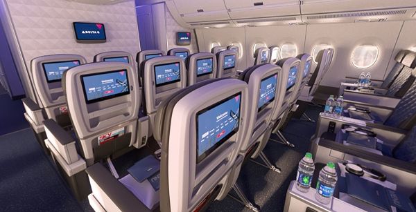達美航空A350和B777豪華經(jīng)濟艙首秀377179_ 達美航空A350和B777豪華經(jīng)濟艙首秀
