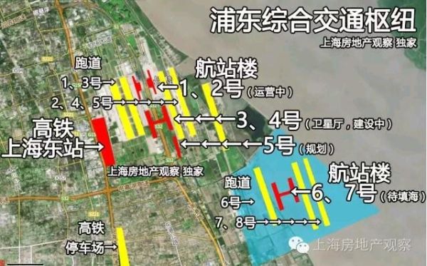 宇宙級“浦東綜合交通樞紐”浮出水面!22線高鐵站+7座航站樓+8條跑道 宇宙級“浦東綜合交通樞紐”浮出水面!22線高鐵站+7座航站樓+8條跑道
